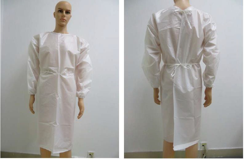 Gown,isolation,nonwoven,disp,pack10 - Baymro Safety China, start PPE to ...