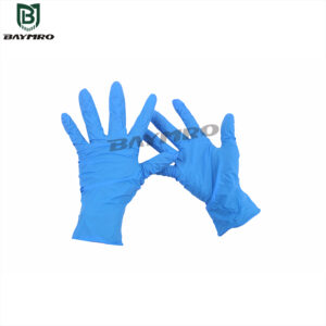 Disposable Working Gloves Blue Nitrile Gloves (1)