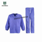 V-neck long sleeve medical scrub