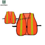 Lightweight High-Visibility Safety Vest with Adjustable Straps