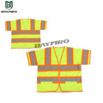 ANSI Class 2 Hi-Vis Mesh Safety Vest with Short Sleeves