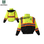 CE EN20471 High Visibility Winter Weatherproof Bomber Jacket IN STOCK