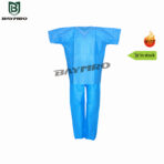 Disposable Non-Woven Scrub Suit for Medical and Cleanroom Use