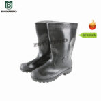 Slip-Resistant PVC Safety Boots for Industrial and Outdoor Protection