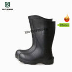 Heavy-Duty Black EVA Safety Rain Boots